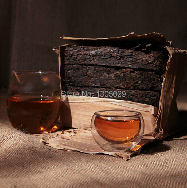 New Promotion 20 Years Old Shu Brick Puer Tea Yunnan Original Pu Er Tea Ripe Pu