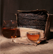 Ming Luo Wuliangshan tea brickIn 2009 tea trees as raw material in Pu’er tea 100 grams of cooked Free shipping