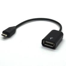 1PCS Micro USB Male To USB Female Host OTG Cable Adapter Y Splitter for Android Smartphones