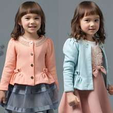 Free Shipping 2016 New Baby Spring Coat Long Sleeved Cardigan Coat Wt-0608