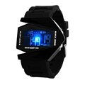 Men Sport Watch Colorful Digital LED Watches Daily Waterproof Military Wristwatch Male Clock Fashion LED Fighter