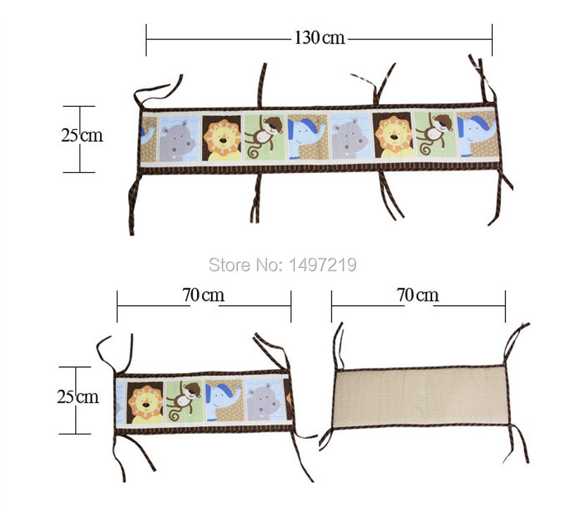 PH241 lions crib bedding set (5)