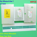 50PCS Lot 250um OCA adhesive for iPhone 6G 4 7 Mit for formitsu film for repair