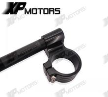 High Quality Black CNC 1 Riser Clip On Higher Clipons Handlebar Universal Fit 35mm Forks Fits