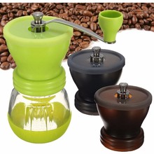 Manual Ceramic Burr Coffee Grinder
