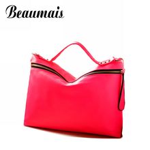 New arrival 2016 Fashion Postman retro Women’s Handbag Neon Color PU leather Messenger Bag Candy bag Oblique across bag ST1104