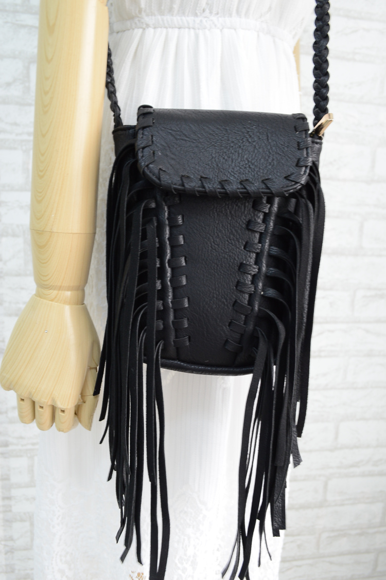 New 2015 Women's Hot sale Leather Fringe Handbags women's fashion Tassel Shoulder Bag messenger bags Cross body bags