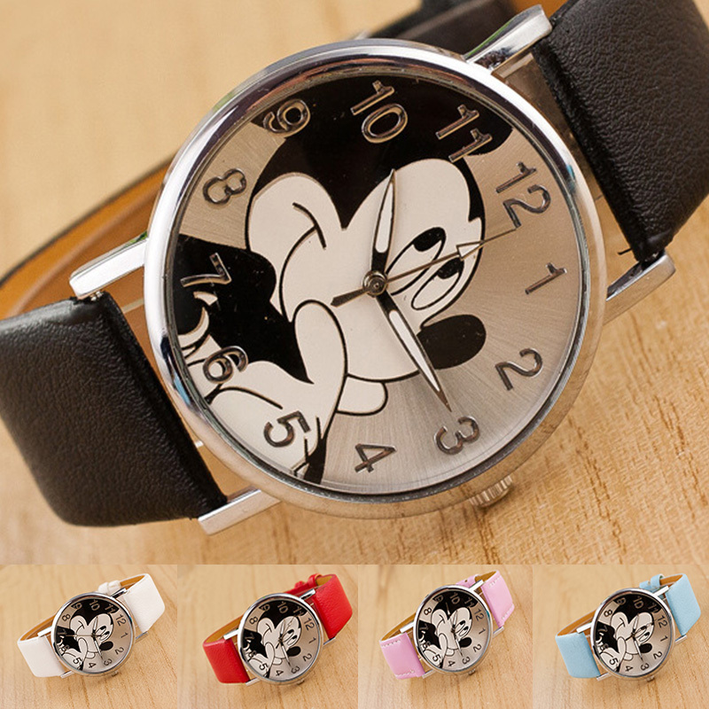 Mouse cartoon watch children watches kids quartz wristwatch child boy clock girl gift relogio infantil reloj