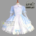 Exclusive Special Customized Children Girls Victorian Lolita Dress Kids Birthday Party Lace Bowknot Ruffled Gothic Dress