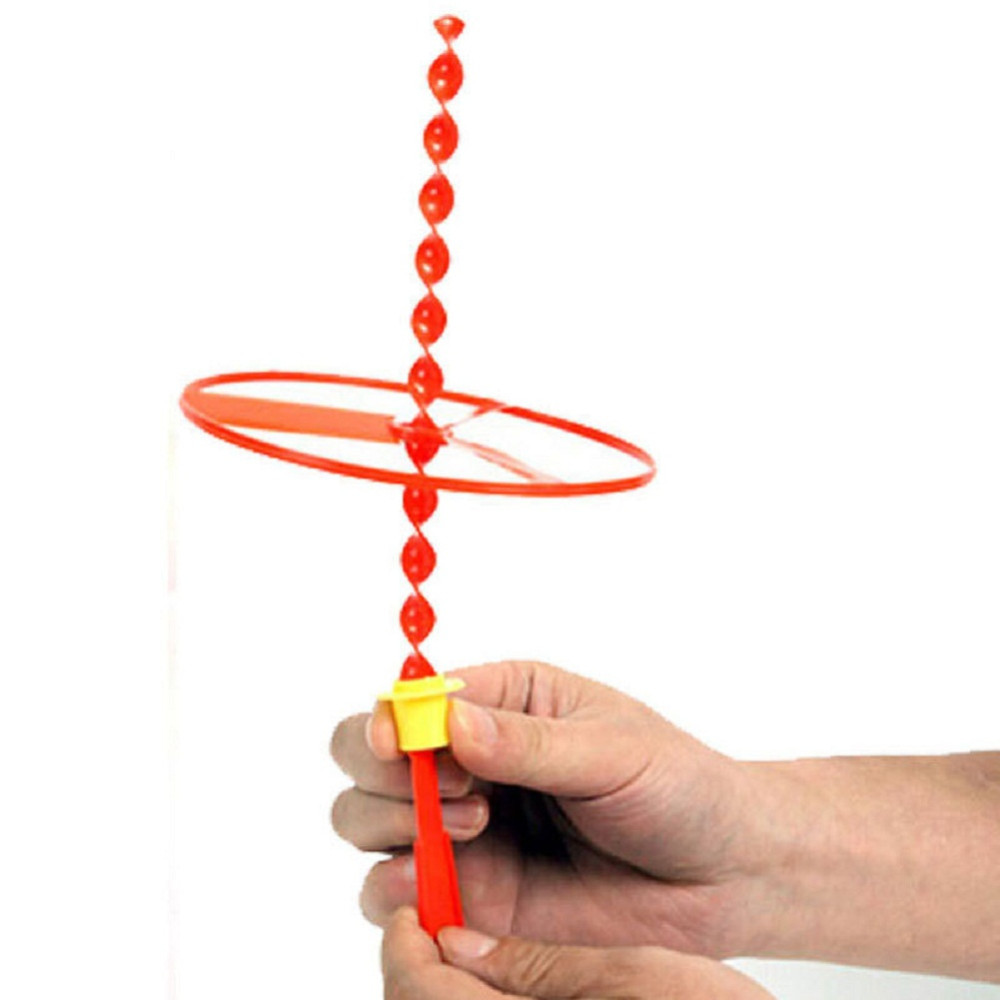 pull string flying toy