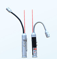 Hot Sales hose powerful white LED lights red laser pointer tail and powerful magnet flashlight for