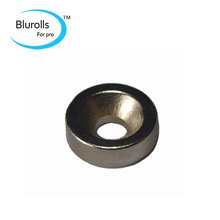 3d printer parts reprap delta kossel k800 round super special magnetic holder countersunk magnet stacked