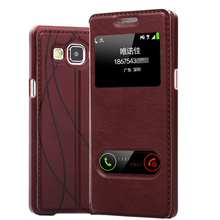 Luxury Style Vintage PU Leather Case for Samsung Galaxy A5 A500F A5000 Phone Bag Flip Cover
