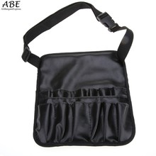 bag in bag Black Professional Artist Essential Makeup Brush Belt Pocket bag organizer for Makeup Case vy