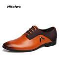 2017 Men Formal Leather Shoes Quality Brand Mens Dress Oxfords Shoes Size 6 12