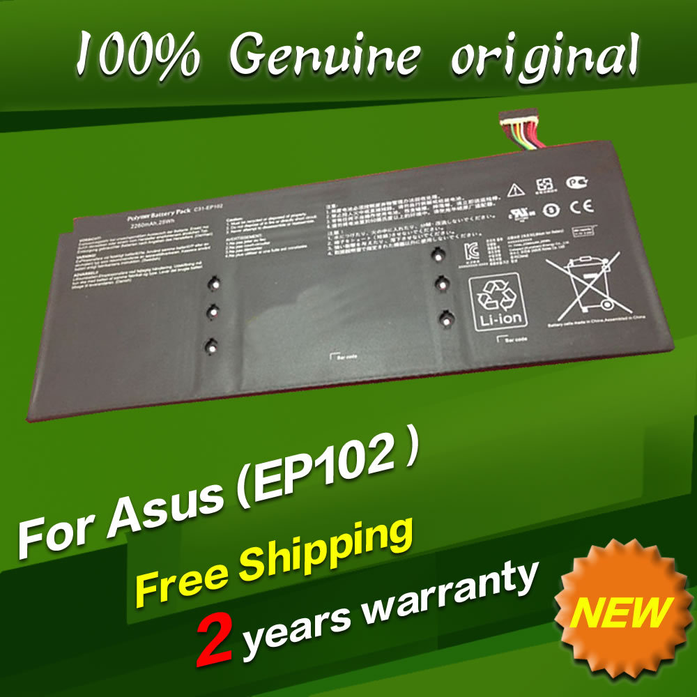 Free shipping C31 EP102 Original laptop Battery For Asus Eee Pad Slider EP102 Series 11 1V