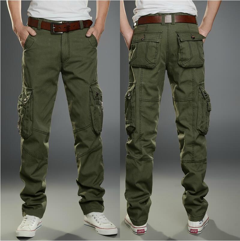 2015 Fashion New Men\'S Trousers Military Overalls ...