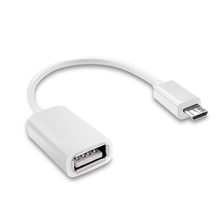 HOT Micro USB OTG adapter cable for Samsung HTC Tablet PC Android Tablet Sony MP3 / MP4 smartphone Freeshipping