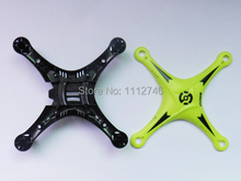 Wholesale 1PCS RC Helicopter MINGJI 102 UFO 6 Axis GYRO Drone 2.4G 4 Channel RC Quadcopter Fuselage Spare Parts. Free shipping.