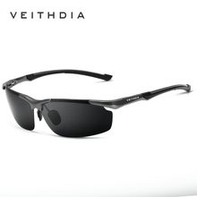 VEITHDIA Aluminum Magnesium Men’s Sun Glasses Polarized Sports Driving Sun Glasses oculos Male Eyewear Sunglasses For Men 6592