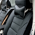 High Quality Neck Support PU leather Breathable Car Headrest Support for Neck Protection Sleep Rest Automobile