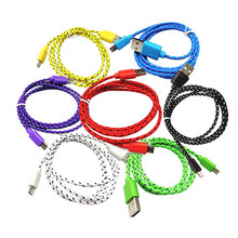 10ft V8 Braided Micro USB Cable 2m 3m Data Sync Charger Cables for Samsung for Sony Xiaomi for HTC Nokia Durable Cord