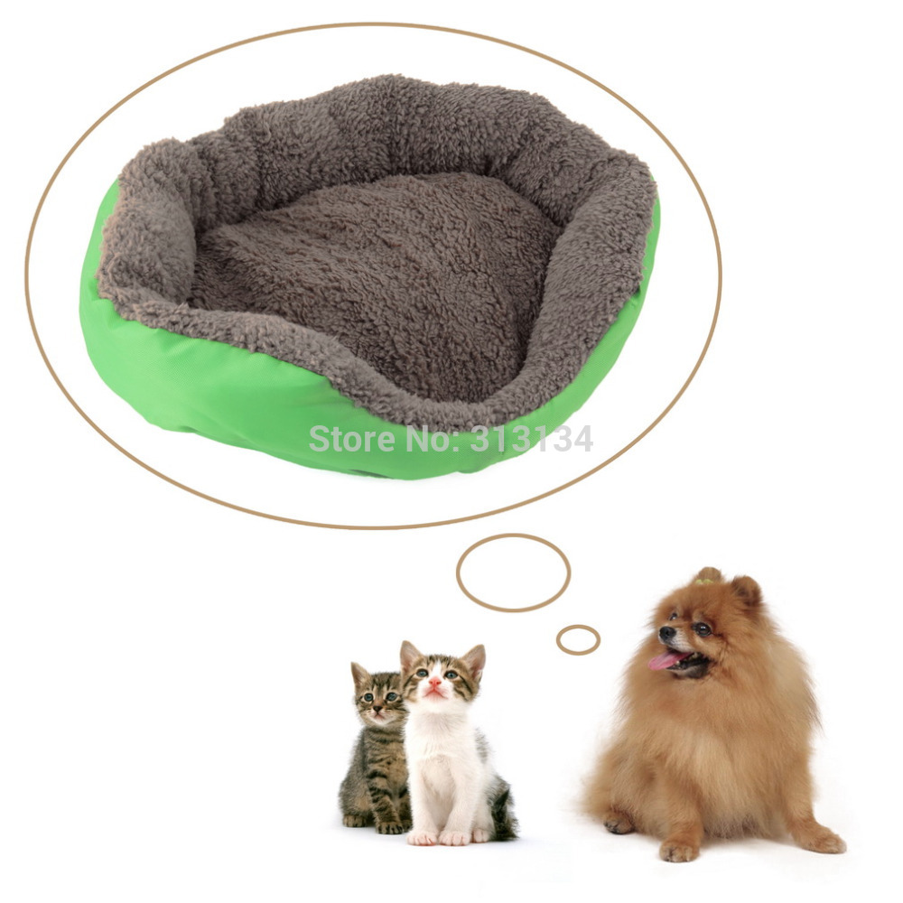 Newly Design Soft Fleece Warm Dog Bed House Plush Nest Mat Pad For 