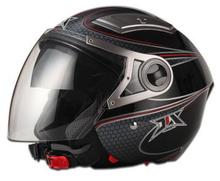 half 3 4 motorcycle helmet jix helmet op02 electric bicycle helmet large lenses double lenses