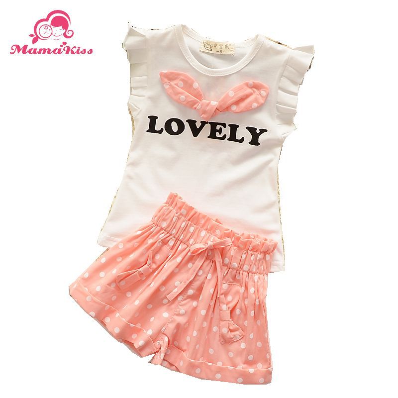 Free shipping summer 2015 new baby suit Korean baby cotton dot baby girl and boy s