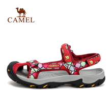 2016 New Design Women Sandals Camel Outdoor Women Slip-resistant Breathable Beach Sandals Quick-drying