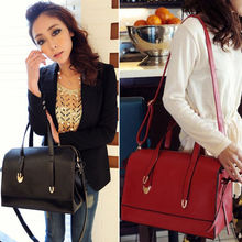 2015 New Hot Women Bags FAST BLACK Women Handbag Shoulder Bags Tote Purse PU Leather Messenger