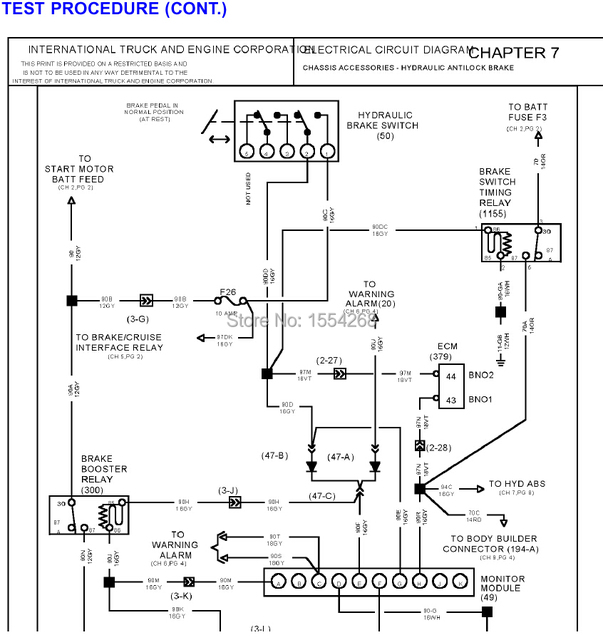 Looking For Ih 300 Wiring Diagram – Yesterday's Tractors ...: 1998 international 2574 wiring diagram at negarled.com