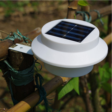 Free shipping 3 led Solar power lamp outdoor led lighting IP65 proof 6V 0.5W high brightness warmwhite/cold white