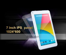 Promotional 1024x600 High Resolution Screen 4 Core 1 6GHz Core 1GB 4GB 7 inch Android IPS