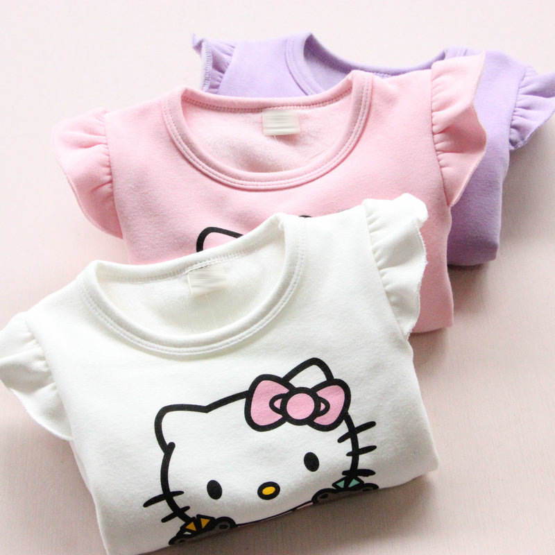 Compra Hello Kitty Camisa Blanca Online Al Por Mayor De China ...