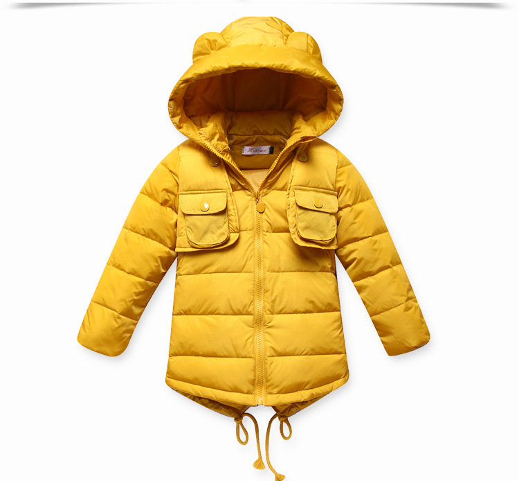 Brand Children Outerwear Windproof Warm Coats Baby Boys Winter Coats Kids Winter Jackets For 4-11Years Old 3 Colors