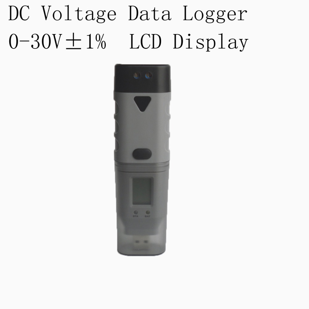 SSN 31 LCD Display USB DC Voltage Data Logger Volt Meter Recorder LED