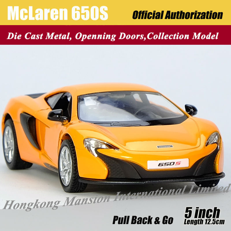 mclaren pull back car