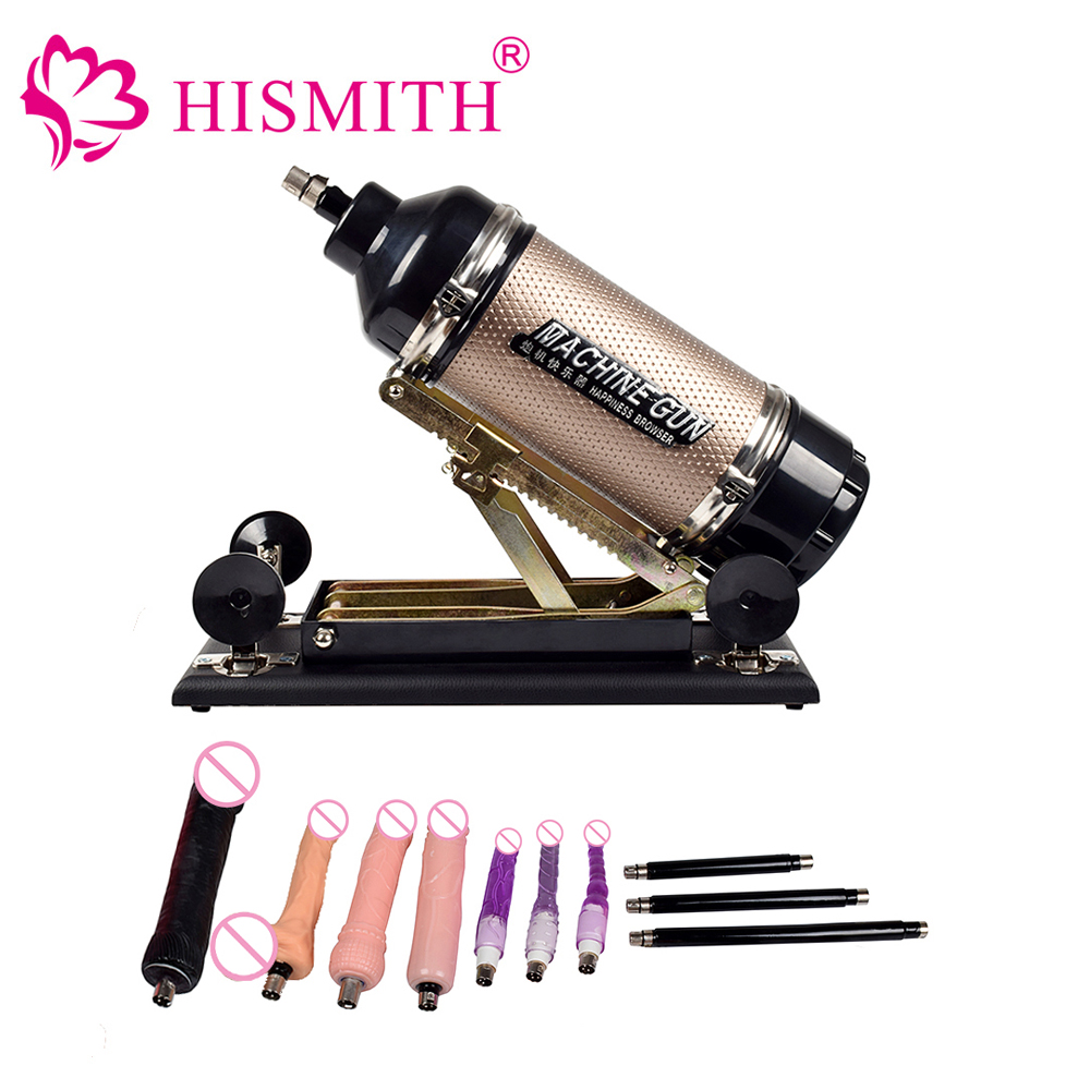 Buy Hismith New Arrival Automatic Sex Machine With 10 Kinds Dildos Attachments 