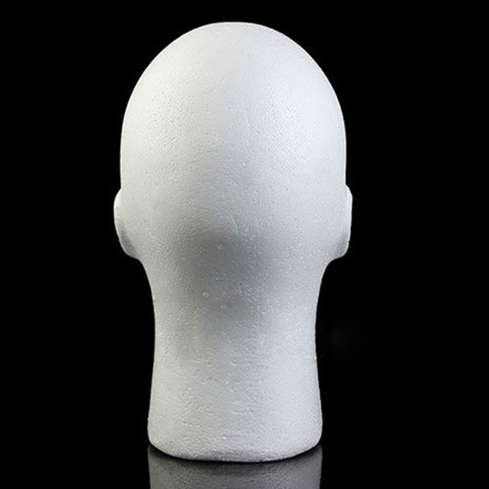 Description Picture 6 of itemBrand New 2019 Male Styrofoam Mannequin Manikin Foam Head Model Glasses Hat Wig Display Stand Drop Shipping