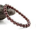 Fashion Trendy 100 Natural A Garnet Stone Bracelet Women Men Jewelry Red Stone Bead Bracelets Certificate
