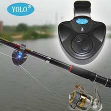 Hot! Universal Fishing Alarm Set Wireless Electronic Fish Bite Alarms Finder LED Sound Alert Tackle Boxes ( Without Battery )