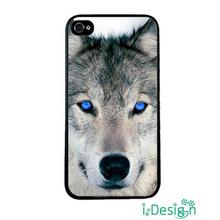 Fit for iphone 4 4s 5 5s 5c se 6 6s plus ipod touch 4/5/6 skins cellphone case cover Retail Dirt Shock Animal Wolf Blue Eyes