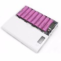 8x18650 DIY Portable Battery Power Bank Shell Case Box LCD Display Powerbank Box For Apple iPhone