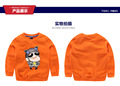 1 Piece Family fitted long sleeved Matching Outfits Cartoon Crayon T shirt For mother father Baby