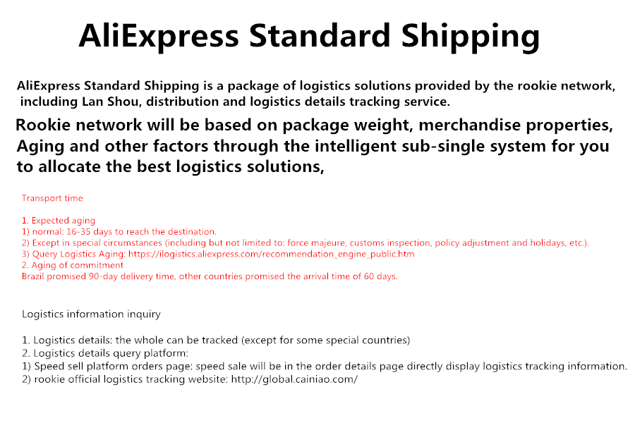 AliExpress Standard Shipping-B