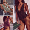 Women s Sexy Underwear Lingerie Lace Babydoll Sleepwear Dress Chemise Nightwear