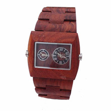 2015 recién llegado de bambú de madera del reloj Miyota 2035 Movt relojes de pulsera de lujo relojes de hombre relojes Hour Casual