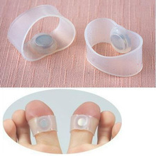 5 Pair Magnetic Silicon Foot Massage Toe Ring Weight Loss Slimming Massager