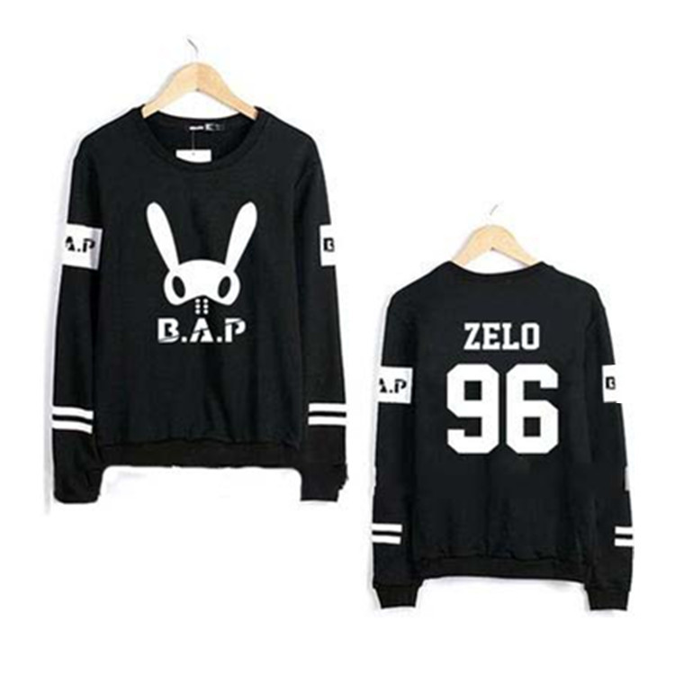 Kpop B.A.P Hoodie Sweatshirt K Pop B.A.P Zelo Long Sleeve Hoodies ...